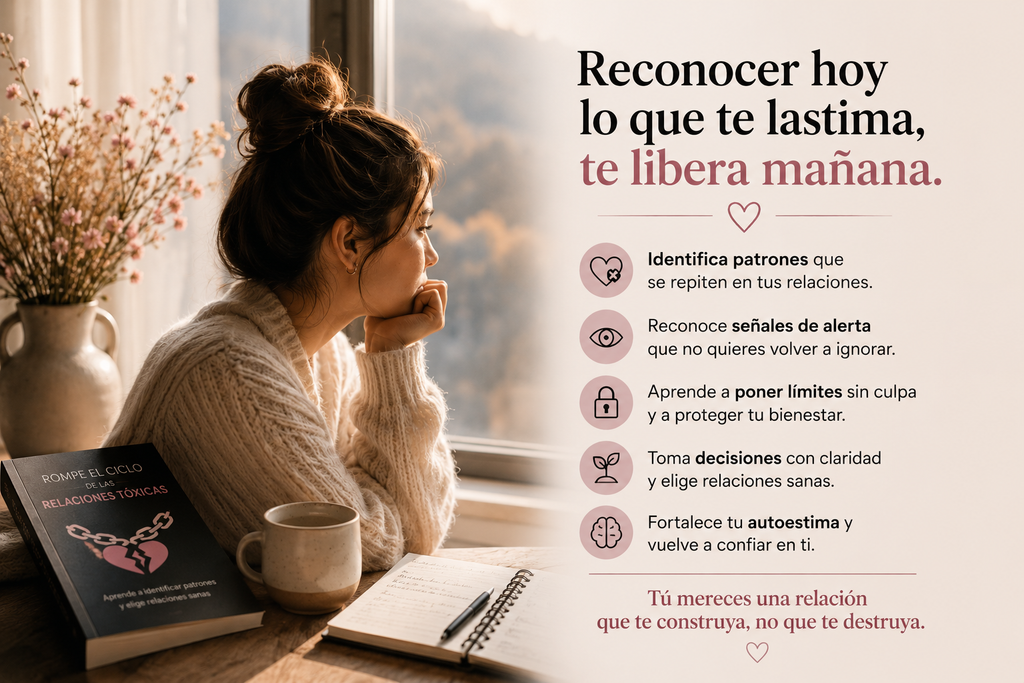 ROMPE EL CICLO DE LAS RELACIONES TÓXICAS + BONUS EXCLUSIVOS!