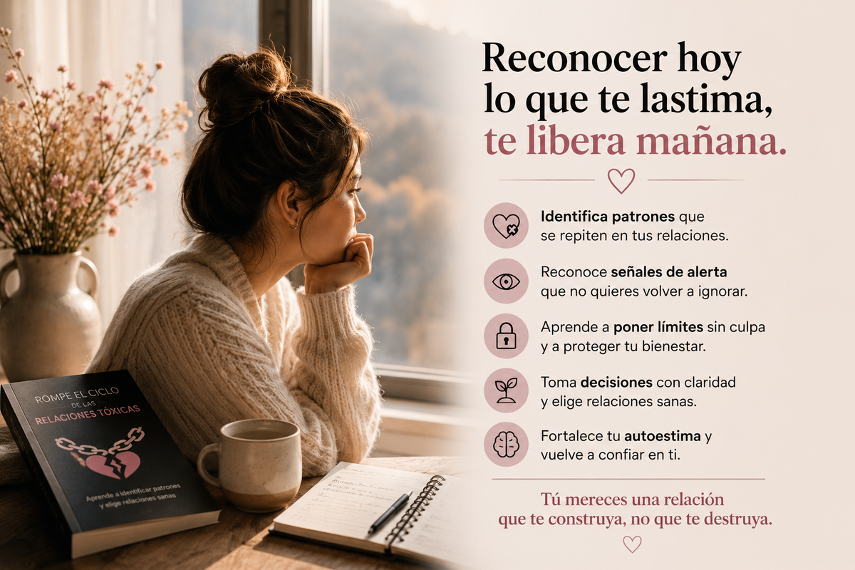 ROMPE EL CICLO DE LAS RELACIONES TÓXICAS + BONUS EXCLUSIVOS!