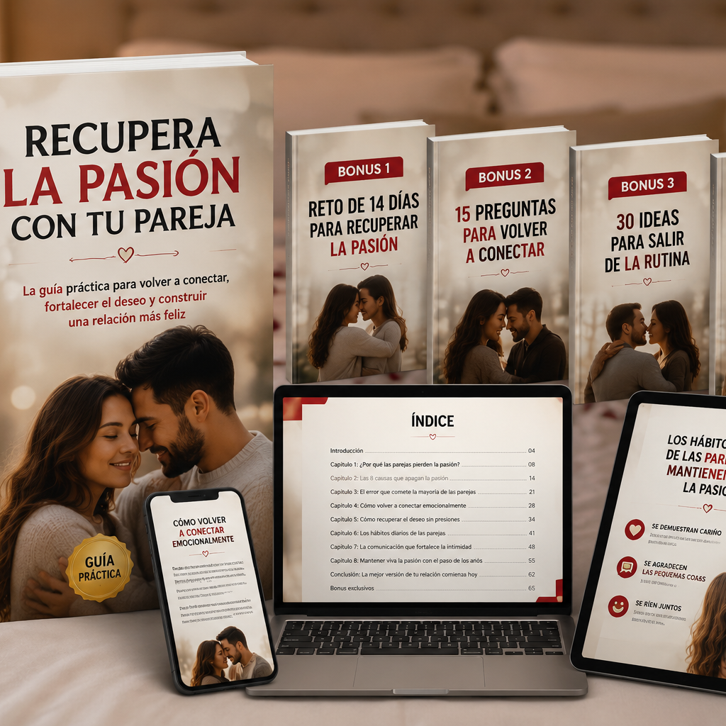 Recupera la pasión con tu pareja ❤️ + Bono exclusivo